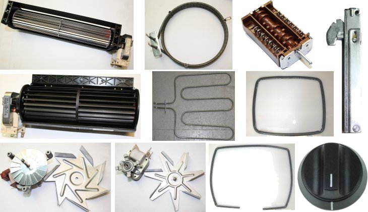 Genuine Parry spare parts for Parry Electric Ovens and Hobs
